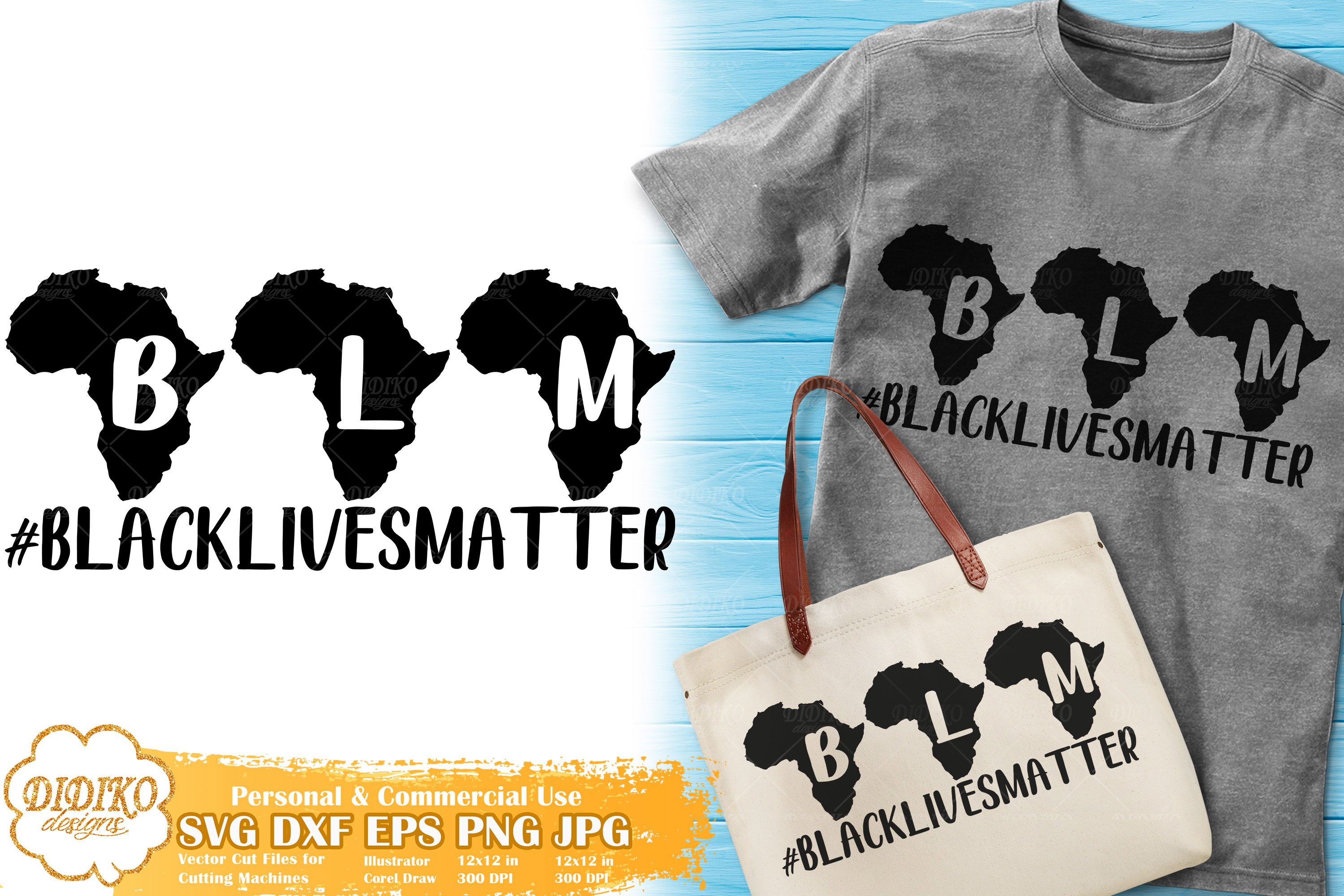 Black Lives Matter SVG Bundle | Raised Fist | Black Power 3
