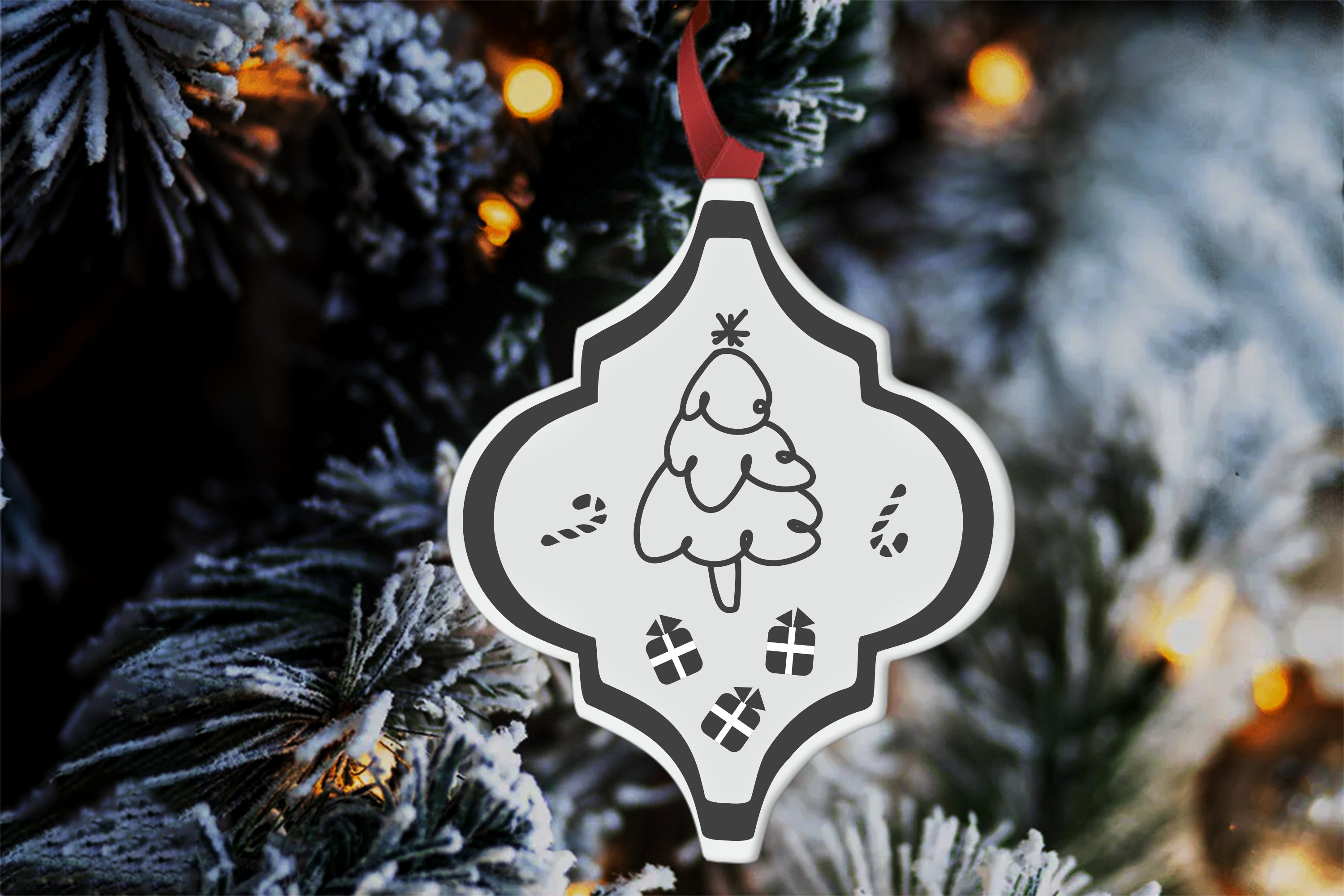 arabesque ornaments bundles svg christmas ornament designs 3