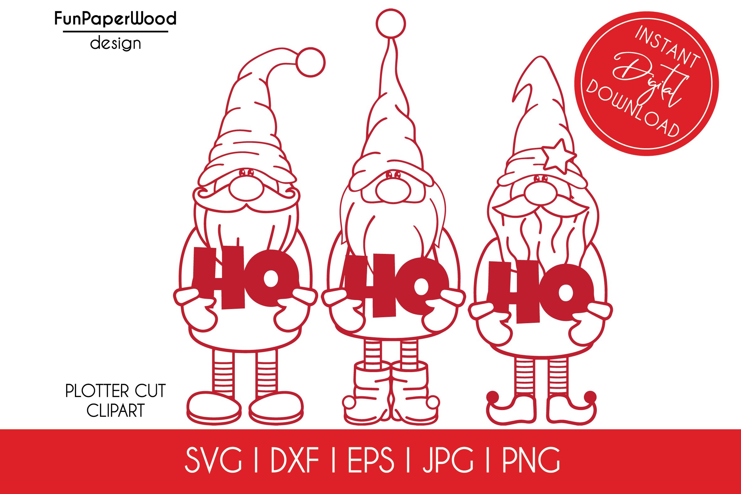 30 Christmas gnomes bundle svg dxf eps jpeg png 2