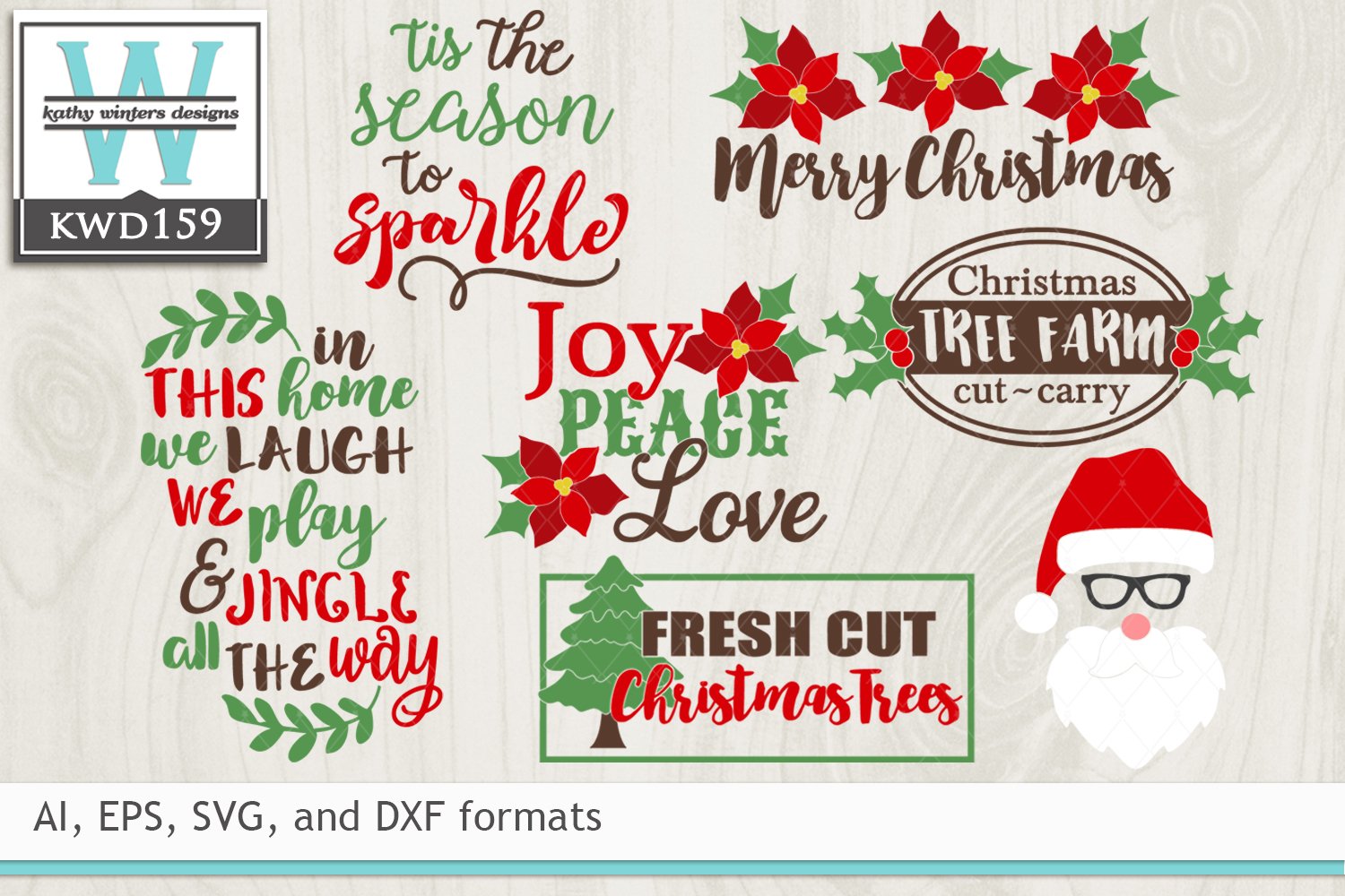 BUNDLED | Christmas SVG Cutting Files 3
