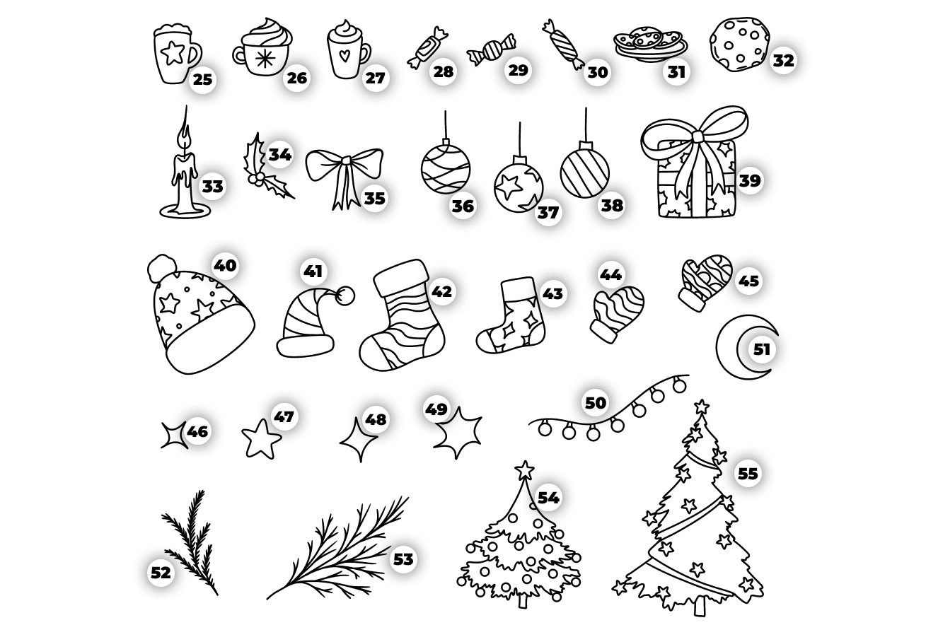 Christmas SVG Bundle Christmas cliparts 3