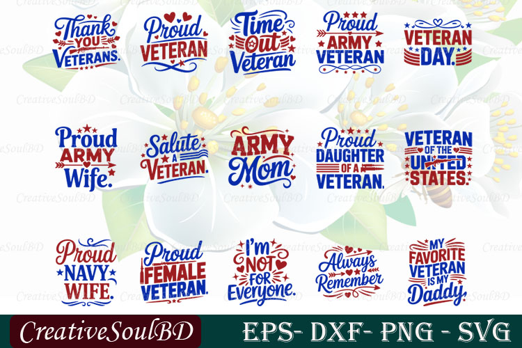 Veteran SVG Cut File, Military Svg, Army Veteran Svg,