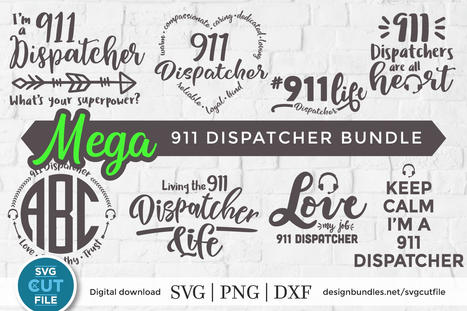 911 svg - a 911 dispatcher svg bundle for crafters