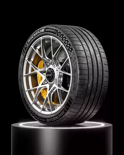 MICHELIN Pilot Sport S 5 275 35 R20 3D model
