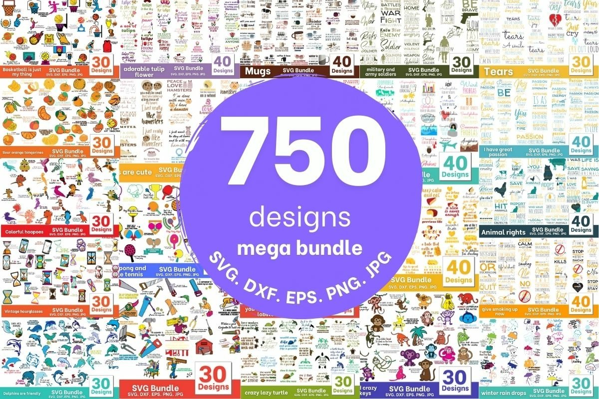 750 Designs Mega Bundle
