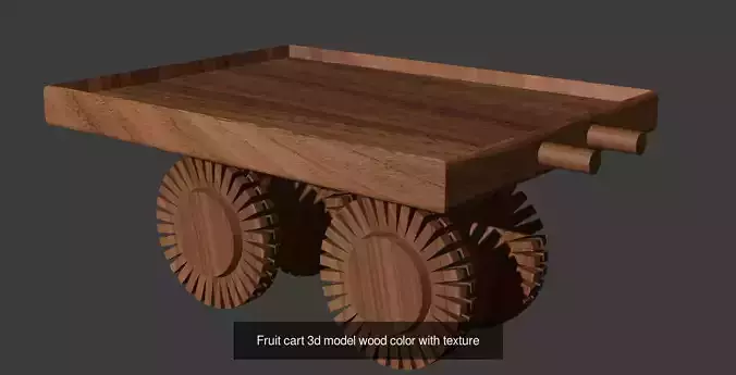 15 fruit cart collection 3D Model Pack 2