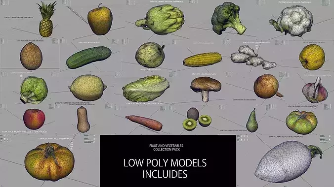 FRUIT AND VEGETABLES COLLECTION PACK