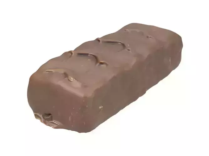 Photorealistic Chocolate Bar 3D Scan 3D model