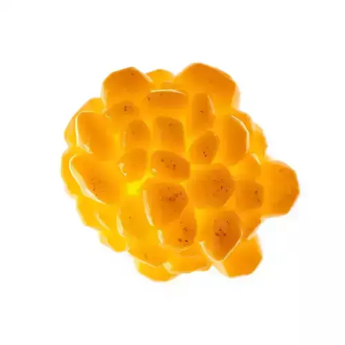 Golden Honeycomb model pack Low-poly 3D model 2