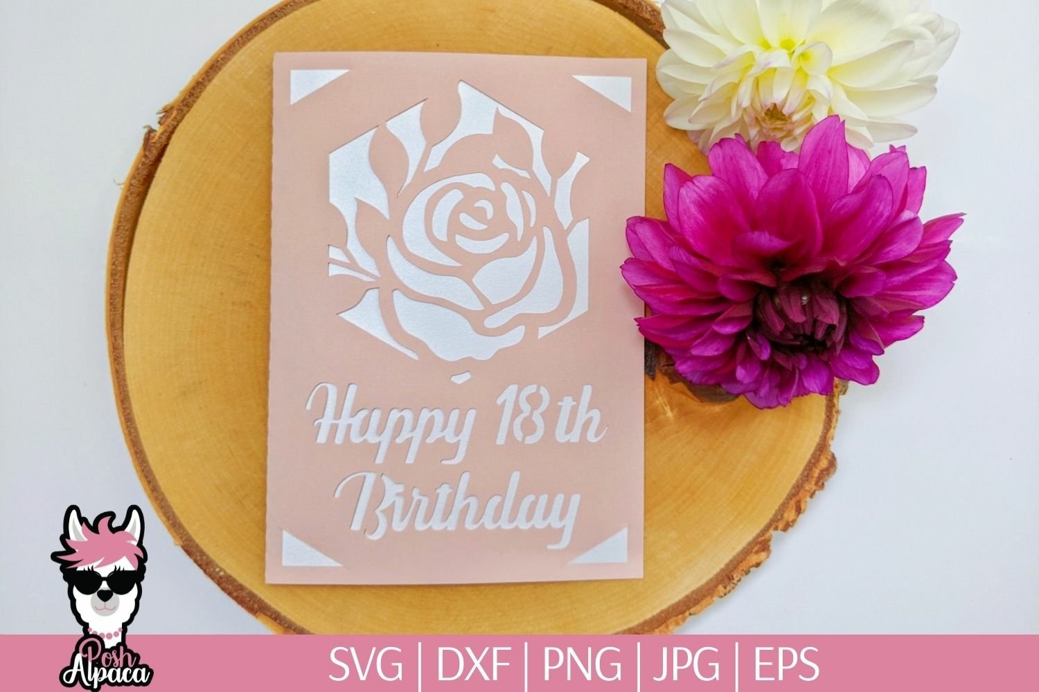 Birthday card svg bundle, happy birthday card template 3