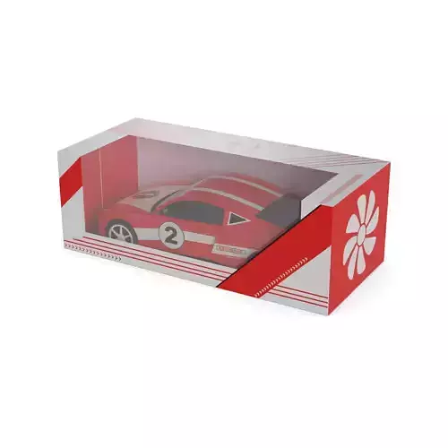 Cars and action games Toy Car Low-poly 3D model