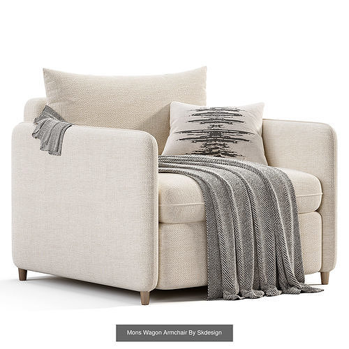 Armchair  Collection 10 Items 3D Model 3D Model Pack 3