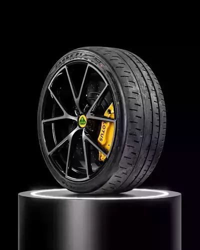 Goodyear Eagle F1 SuperCar 3R  235 35 ZR19 91Y 3D model