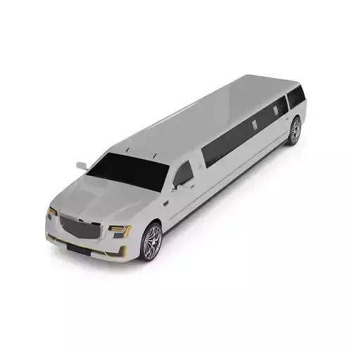 Limousine Car 3D model