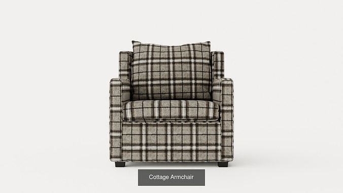 Collection of Armchair 3D Models -  3D Model Pack 2