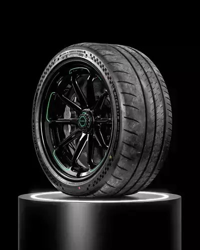 MICHELIN Pilot Sport CUP 2 275 35 ZR19 3D model