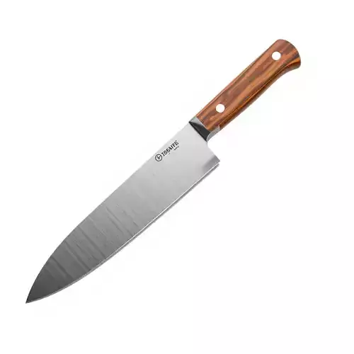 Ebony Chef Knife model pack Low-poly 3D model 2