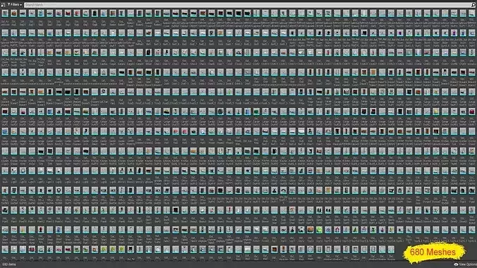 Full Modular House 3D model 2