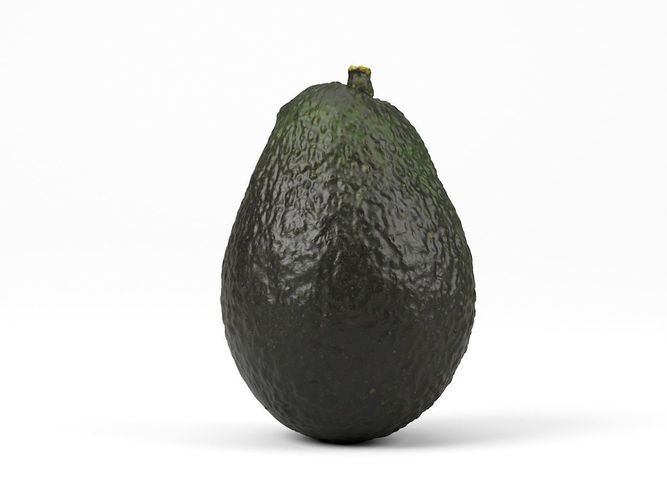 Photorealistic Avocado 3D Scan 3D model 2