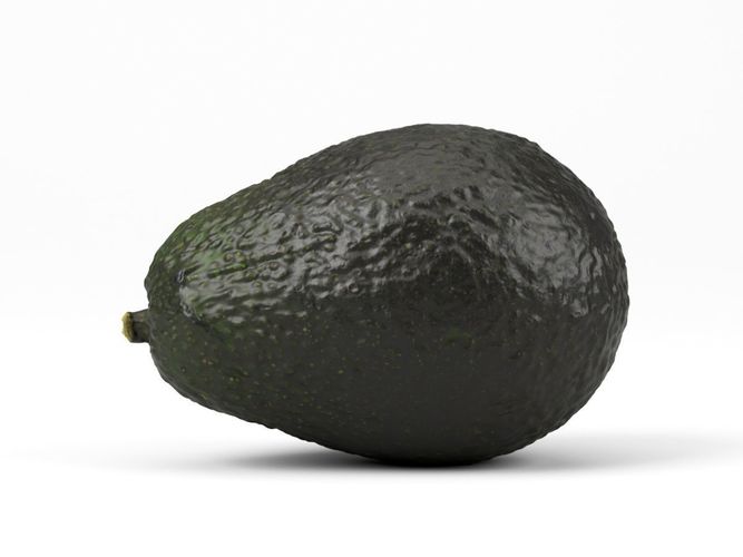 Photorealistic Avocado 3D Scan 3D model 3