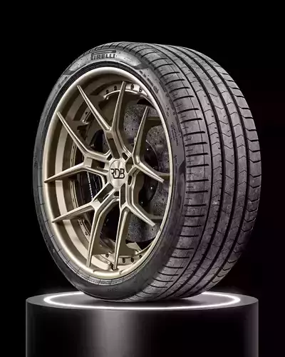 Pirelli P ZERO PZ4 295 35 R23 3D model