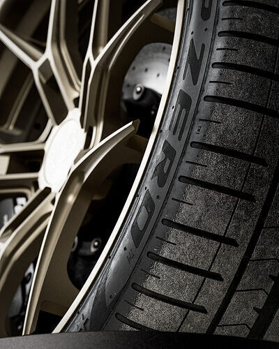 Pirelli P ZERO PZ4 295 35 R23 3D model 3