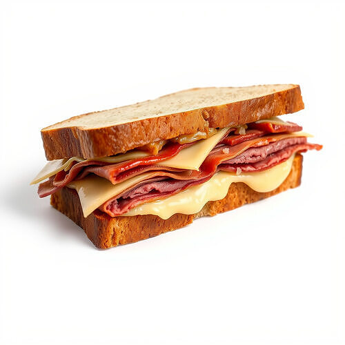 Deluxe Sandwich D Model Pack Low-poly 3D model 2