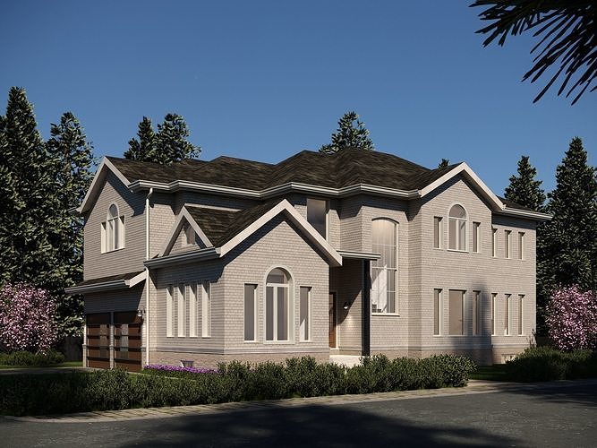 Residential-Building-vol-03-3Dmodel 3D model 2
