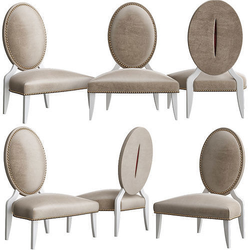 Chair and Armchair Collection 30 Pieces 3d model 3D model 2