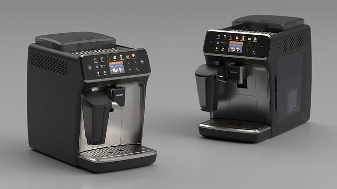 Coffee Machine Philips 5400 Lights On 3D model 3