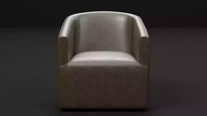 Modern Armchair and Swivel Chair Collection 01 - 10 Variant Pack Low-poly 3D model 3