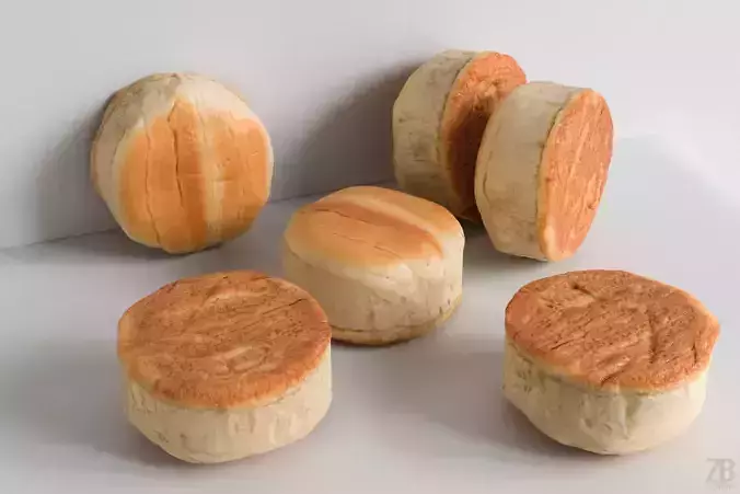 Tokimeki Bread 3D model