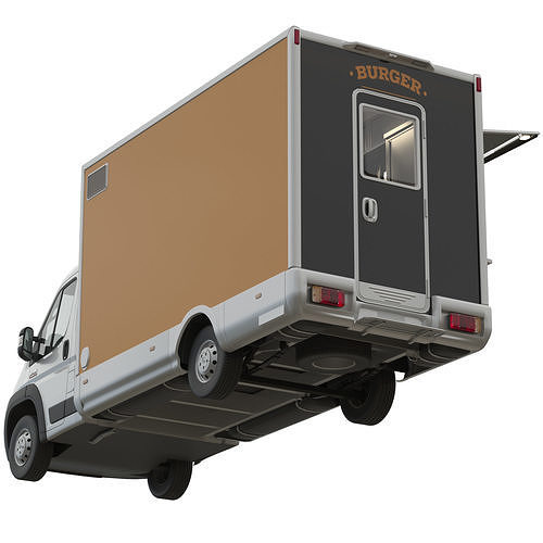RAM PROMASTER Food Truck 3D model 3