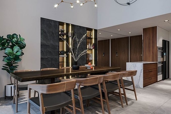 Modern home 3D model 3