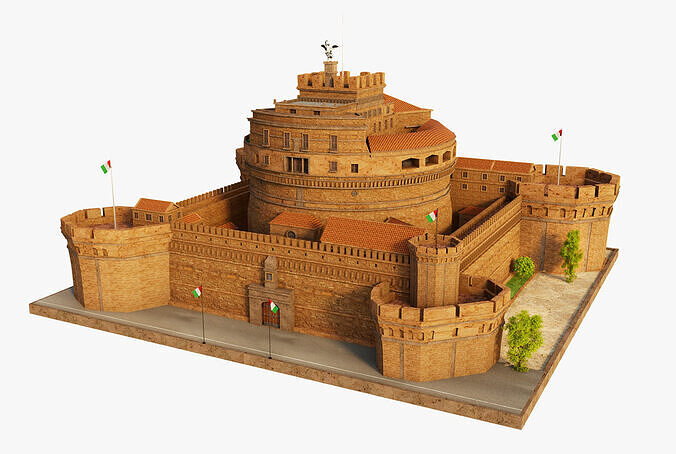 Castel Sant Angelo 3D model