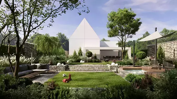Archexteriors vol 40 - collection of architectural templates 3D model