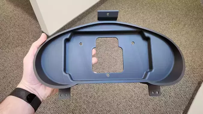 Haltech iC-7 Display Subaru Dash Mount 3D print model