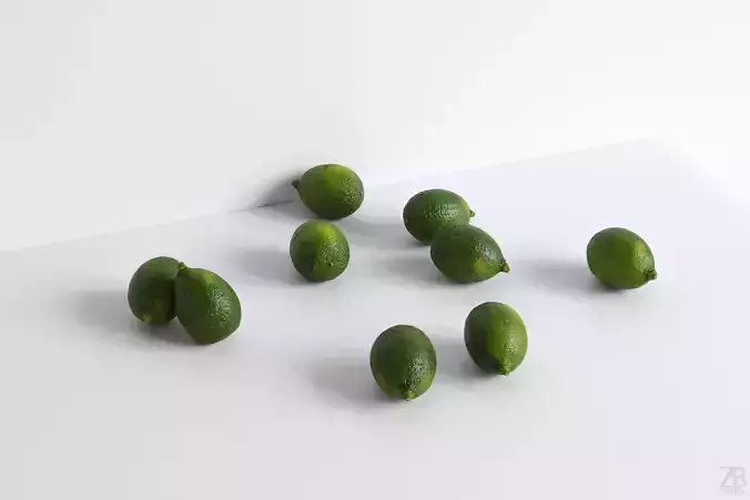 Lime 3D model