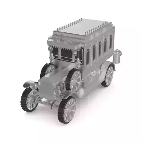 Snow Coach 3D model