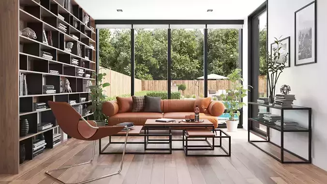 Archinteriors vol 60 - Modern home interiors 3D model
