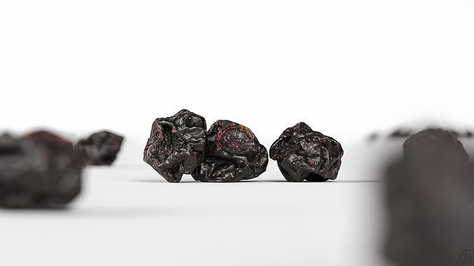 Blueberry 3D model 2
