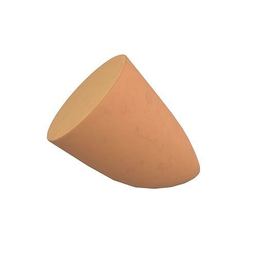 Sweet Potato V1 Pack 01 Low-poly 3D model 2
