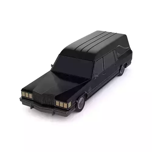 Hearse 3D model