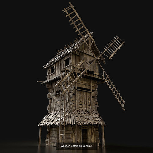 Next Gen AAA Village Builder Houses with interior 3D Model Pack 3