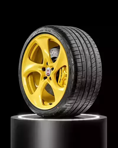 Goodyear Eagle F1 Asymmetric 5 275 30 R20 97Y XL 3D model
