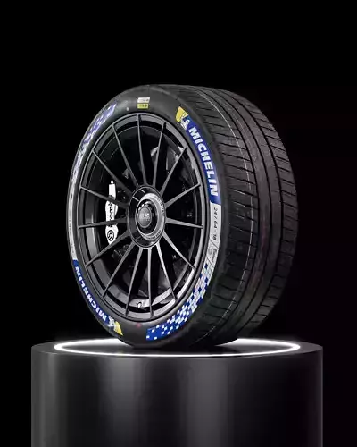 Michelin Pilot Sport EV 24 64 18 Clean 3D model