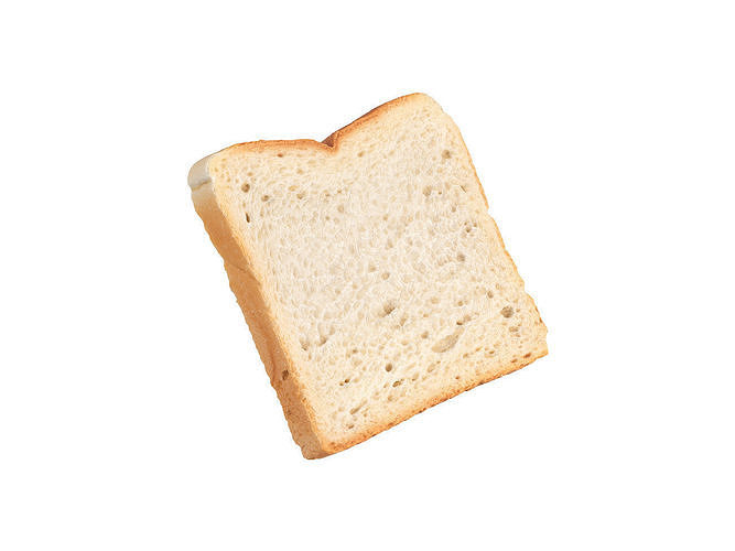 Photorealistic Toast 3D Scan 3D model 3D model 2